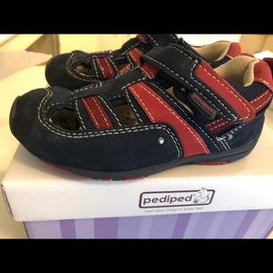 Pediped Flex boys euro 24 18-24months sandals
